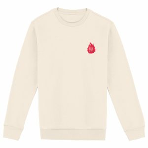 Foutre le Feu - Sweat épais (impression cœur + dos)