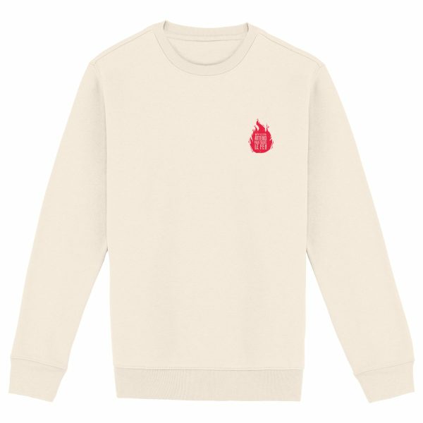 Foutre le Feu - Sweat épais (impression cœur + dos)